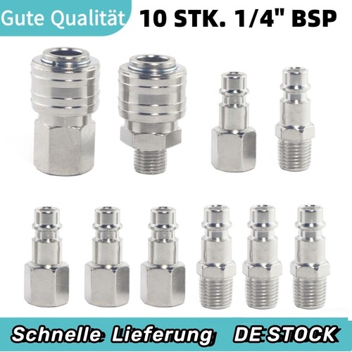 Bsp druckluft kupplung - 1/4'',